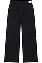Calça wide leg em sarja com elastano 94409 Lilimoon Teen Menina Calça wide leg em sarja com elastano 94409 Lilimoon Teen Menina