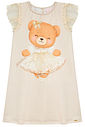 Vestido em molecotton 97899 Kukiê Infantil Menina Vestido em molecotton 97899 Kukiê Infantil Menina