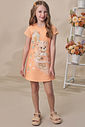 Vestido em meia malha 98144 Infanti Infantil Menina Vestido em meia malha 98144 Infanti Infantil Menina