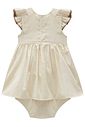 Vestbody em linho deluxe 98756 Kukiê Bebê Menina Vestbody em linho deluxe 98756 Kukiê Bebê Menina