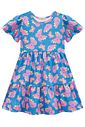 Vestido em malha laise 99636 Kukiê Infantil Menina