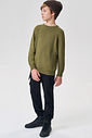 Blusão em tricot prime 87709 Johnny Fox Teen Menino