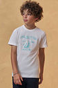 Camiseta em meia malha 93378 Johnny Fox Teen Menino Camiseta em meia malha 93378 Johnny Fox Teen Menino