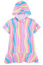 Saída de praia em plush atoalhado 96253 Kukiê Infantil Menina Saída de praia em plush atoalhado 96253 Kukiê Infantil Menina