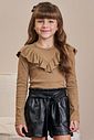 Blusa em canelado liz 89804 Infanti Infantil Menina Blusa em canelado liz 89804 Infanti Infantil Menina