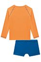 Conjunto de camiseta e sunga em malha uv dry com proteção UV50+ 99036 Johnny Fox Teen Menino Conjunto de camiseta e sunga em malha uv dry com proteção UV50+ 99036 Johnny Fox Teen Menino
