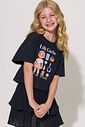 Blusa em meia malha 95198 Lilimoon Teen Menina