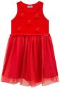 Vestido em canelado liz e tule com elastano 95747 Infanti Infantil Menina Vestido em canelado liz e tule com elastano 95747 Infanti Infantil Menina