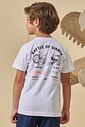 Camiseta em meia malha 94774 LucBoo Infantil Menino Camiseta em meia malha 94774 LucBoo Infantil Menino