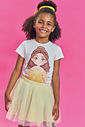 Saia em tule 86127 Kukiê Infantil Menina
