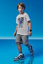Camiseta em meia malha 94326 Johnny Fox Teen Menino Camiseta em meia malha 94326 Johnny Fox Teen Menino