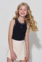 Conjunto de regata em canelado liz e short saia em tecido plano de viscose 94628 Lilimoon Teen Menina Conjunto de regata em canelado liz e short saia em tecido plano de viscose 94628 Lilimoon Teen Menina