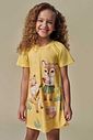 Vestido em meia malha 94480 Infanti Infantil Menina