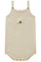 Romper em tricot 100% algodão 97550 Infanti Bebê Menina Romper em tricot 100% algodão 97550 Infanti Bebê Menina