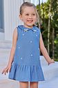 Vestido em jeans 95339 Infanti Infantil Menina Vestido em jeans 95339 Infanti Infantil Menina