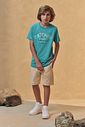 Bermuda em moletwill com elastano 95774 Johnny Fox Teen Menino Bermuda em moletwill com elastano 95774 Johnny Fox Teen Menino