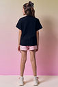 Shorts em sarja com elastano 95071 Vic Teen Menina Shorts em sarja com elastano 95071 Vic Teen Menina
