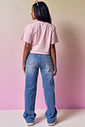 Blusa em meia malha 94585 Vic Teen Menina Blusa em meia malha 94585 Vic Teen Menina