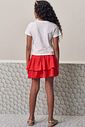 Conjunto de blusa em meia malha e saia em malha texturizada com shorts embutido 98960 Lilimoon Teen Menina Conjunto de blusa em meia malha e saia em malha texturizada com shorts embutido 98960 Lilimoon Teen Menina