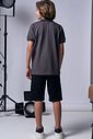 Bermuda em sarja stretch 96064 Johnny Fox Teen Menino Bermuda em sarja stretch 96064 Johnny Fox Teen Menino