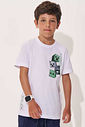 Camiseta em meia malha 97563 Johnny Fox Teen Menino