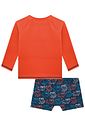 Conjunto de camiseta e sunga em malha uv dry com proteção UV50+ 95711 Johnny Fox Bebê Menino Conjunto de camiseta e sunga em malha uv dry com proteção UV50+ 95711 Johnny Fox Bebê Menino