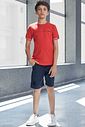 Bermuda em sarja girassol com elastano 97865 Johnny Fox Teen Menino Bermuda em sarja girassol com elastano 97865 Johnny Fox Teen Menino