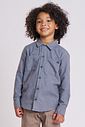 Camisa em tecido malibu 89480 LucBoo Infantil Menino Camisa em tecido malibu 89480 LucBoo Infantil Menino