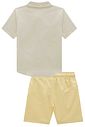 Conjunto de camisa em verano linho e bermuda em linho santorine com elastano 99370 Johnny Fox Teen Menino Conjunto de camisa em verano linho e bermuda em linho santorine com elastano 99370 Johnny Fox Teen Menino