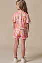 Conjunto de blusa e shorts em malha fresh 96926 Infanti Infantil Menina Conjunto de blusa e shorts em malha fresh 96926 Infanti Infantil Menina