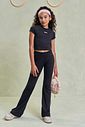 Conjunto de blusa e calça bailarina em malha poliamida com proteção UV 50+ 96494 Lilimoon Teen Menina Conjunto de blusa e calça bailarina em malha poliamida com proteção UV 50+ 96494 Lilimoon Teen Menina