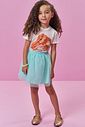 Blusa em meia malha 96792 Kukiê Infantil Menina