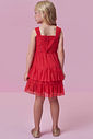 Vestido em tule com elastano 99200 Kukiê Infantil Menina Vestido em tule com elastano 99200 Kukiê Infantil Menina