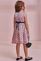 Vestido em chiffon corações 96568 Kukiê Infantil Menina