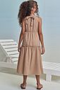 Vestido midi em linho pacific 99452 Lilimoon Teen Menina Vestido midi em linho pacific 99452 Lilimoon Teen Menina
