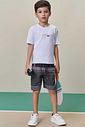 Conjunto de camiseta em meia malha e bermuda em rip stop air flex com elastano 99602 LucBoo Infantil Menino Conjunto de camiseta em meia malha e bermuda em rip stop air flex com elastano 99602 LucBoo Infantil Menino