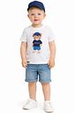 Camiseta em meia malha 95354 LucBoo Infantil Menino Camiseta em meia malha 95354 LucBoo Infantil Menino