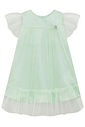 Vestido em tule glitter 98858 Kukiê Infantil Menina