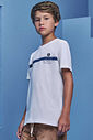 Camiseta em meia malha 98661 Johnny Fox Teen Menino