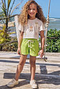Conjunto de blusa em malha fresh com shorts em blend de viscose 93228 Infanti Infantil Menina Conjunto de blusa em malha fresh com shorts em blend de viscose 93228 Infanti Infantil Menina