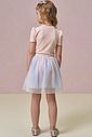 Conjunto de blusa em canelado liz e saia em tule com elastano. Com shorts embutido 97341 Infanti Infantil Menina Conjunto de blusa em canelado liz e saia em tule com elastano. Com shorts embutido 97341 Infanti Infantil Menina