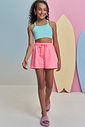 Conjunto de biquíni com top e calcinha em malha poliamida com proteção UV 50+ 99379 Lilimoon Teen Menina