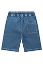 Bermuda em jeans squash com elastano 97818 Johnny Fox Teen Menino