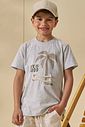 Camiseta em meia malha 95673 LucBoo Infantil Menino Camiseta em meia malha 95673 LucBoo Infantil Menino