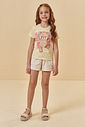 Blusa em meia malha 95532 Kukiê Infantil Menina Blusa em meia malha 95532 Kukiê Infantil Menina