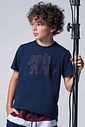 Camiseta em meia malha 96007 Johnny Fox Teen Menino Camiseta em meia malha 96007 Johnny Fox Teen Menino