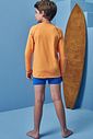 Conjunto de camiseta e sunga em malha uv dry com proteção UV50+ 99036 Johnny Fox Teen Menino Conjunto de camiseta e sunga em malha uv dry com proteção UV50+ 99036 Johnny Fox Teen Menino