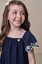 Vestido em cotton 15785 Infanti Infantil Menina