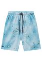 Bermuda em nylon ergonomic com elastano 99569 LucBoo Infantil Menino