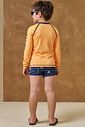 Conjunto de camiseta e sunga em malha UV dry com proteção UV50+ 96174 LucBoo Infantil Menino Conjunto de camiseta e sunga em malha UV dry com proteção UV50+ 96174 LucBoo Infantil Menino